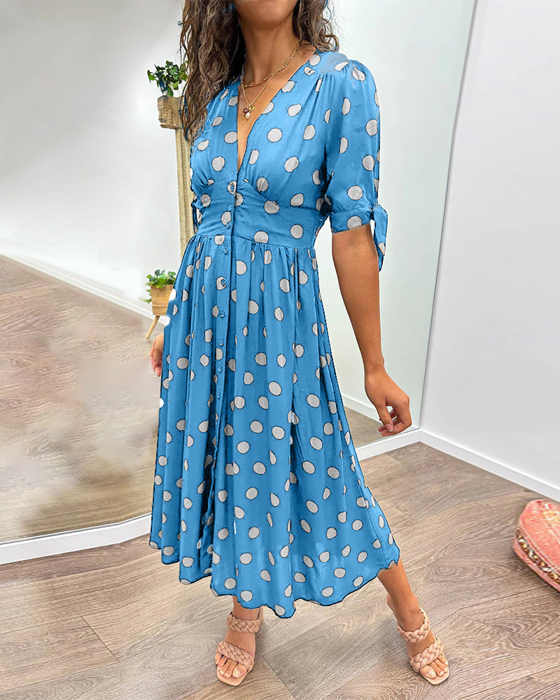 CD | Elegant în jos rochie midi