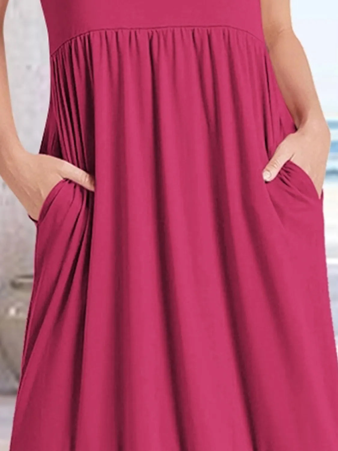 CD | Gât rotund Tricou midi cu mânecă scurtă