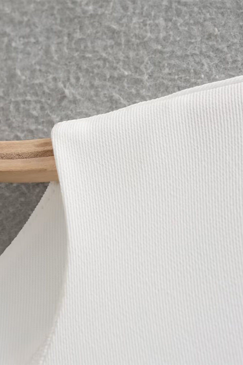 CD | Casual Simplicitate Butoane solide Slit O gât Rochii fără mâneci