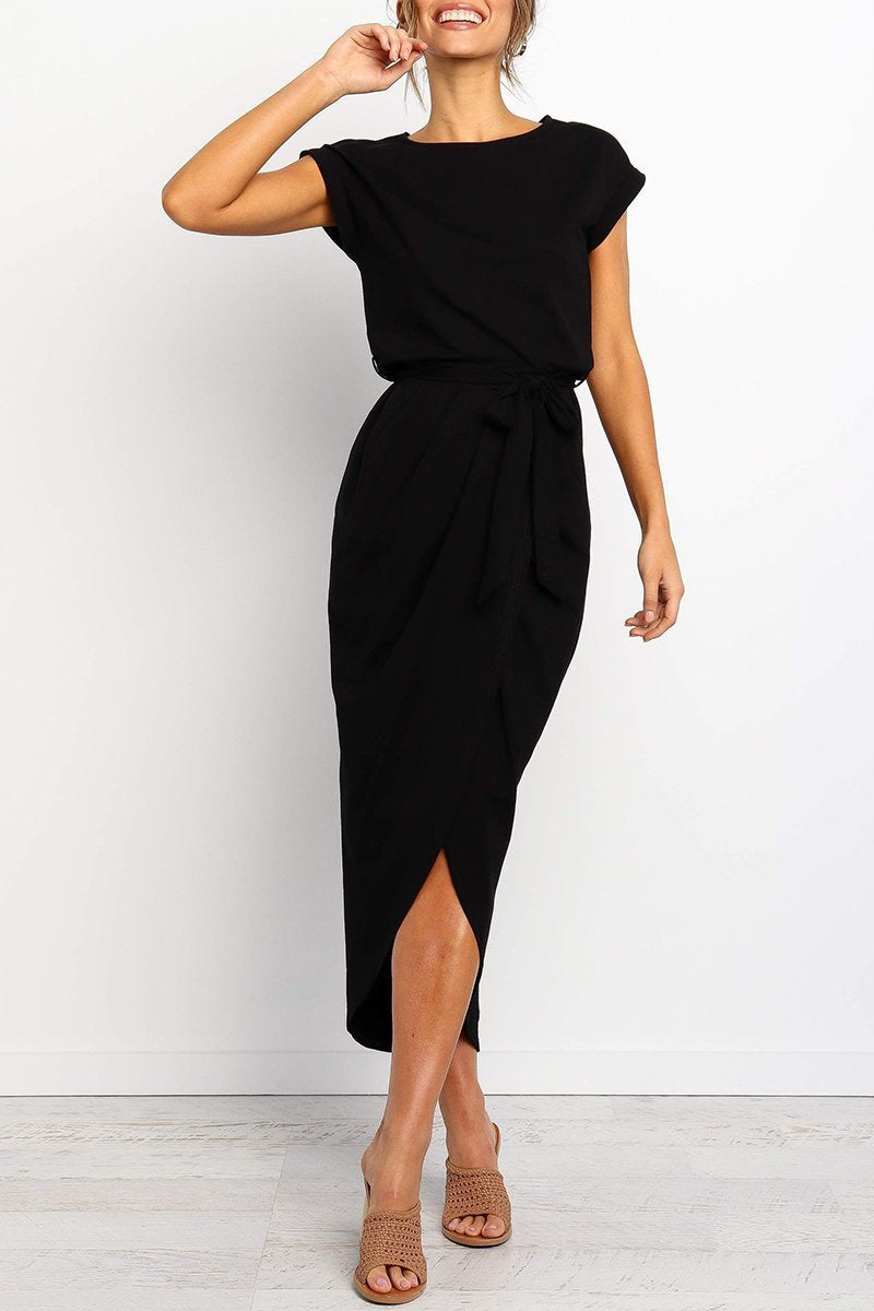 CD | Rochie midi cu nasturi