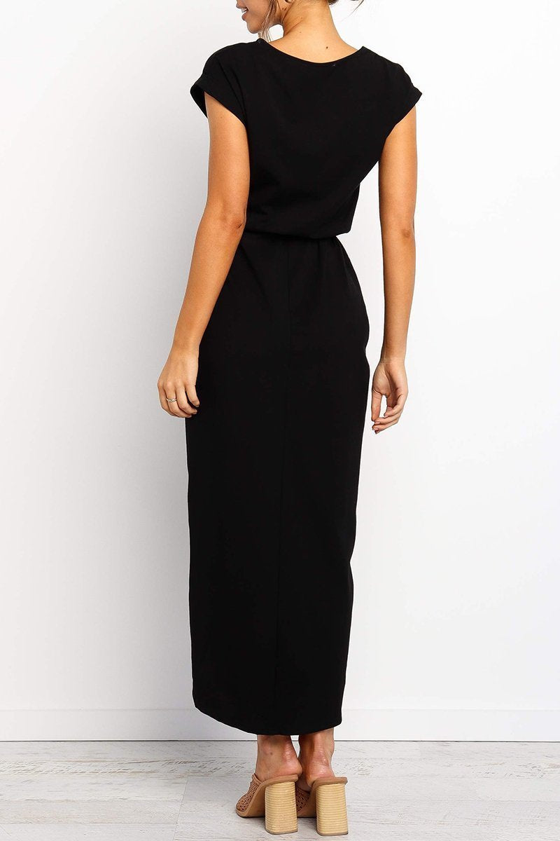 CD | Rochie midi cu nasturi