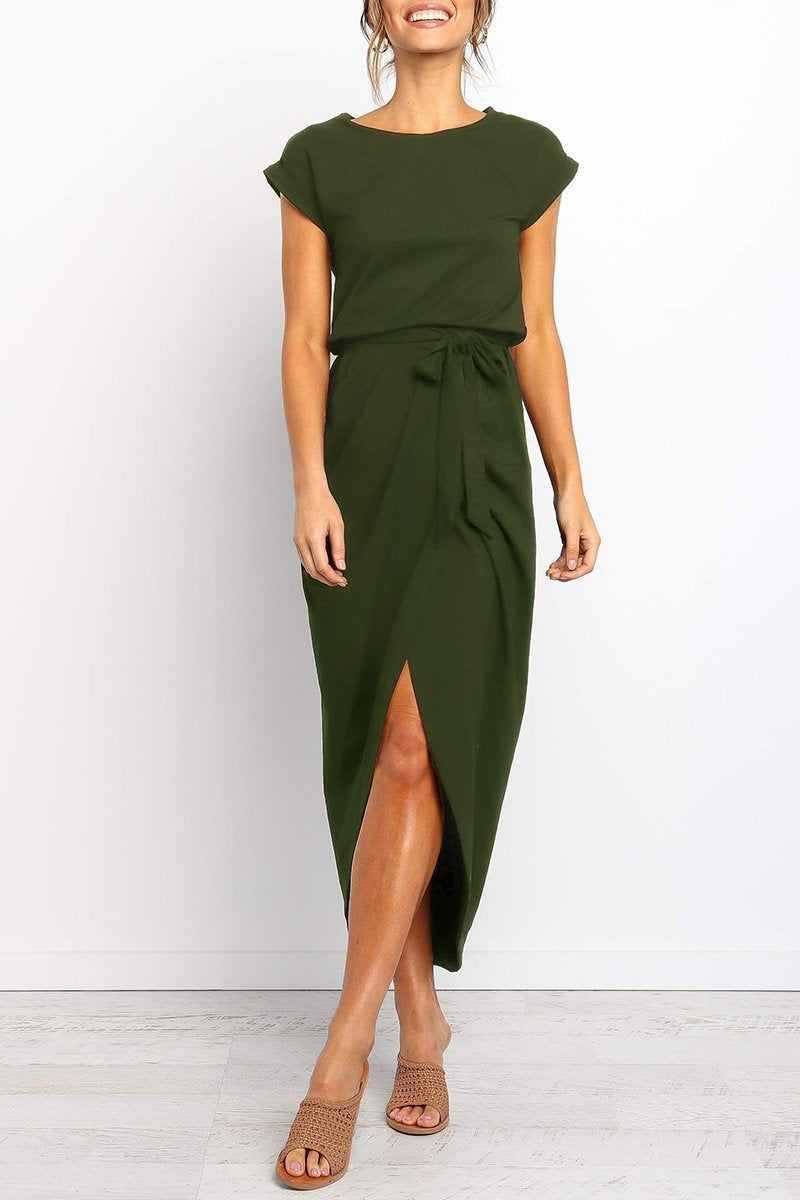 CD | Rochie midi cu nasturi