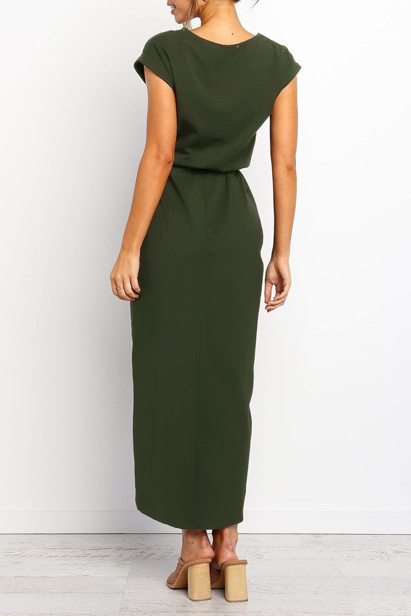 CD | Rochie midi cu nasturi