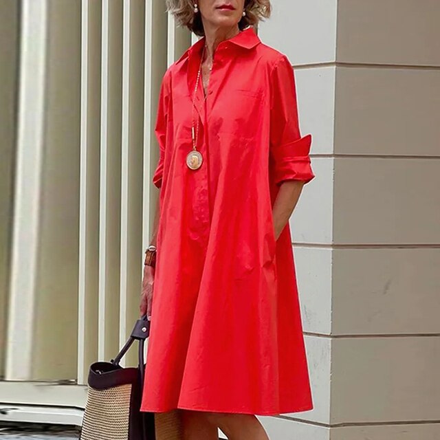 CD | Rochie vintage cu mânecă lungă