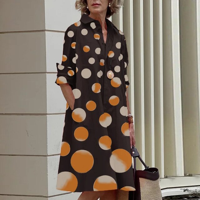 CD | Rochie vintage cu mânecă lungă