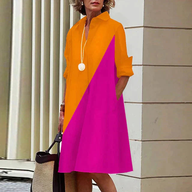 CD | Rochie vintage cu mânecă lungă