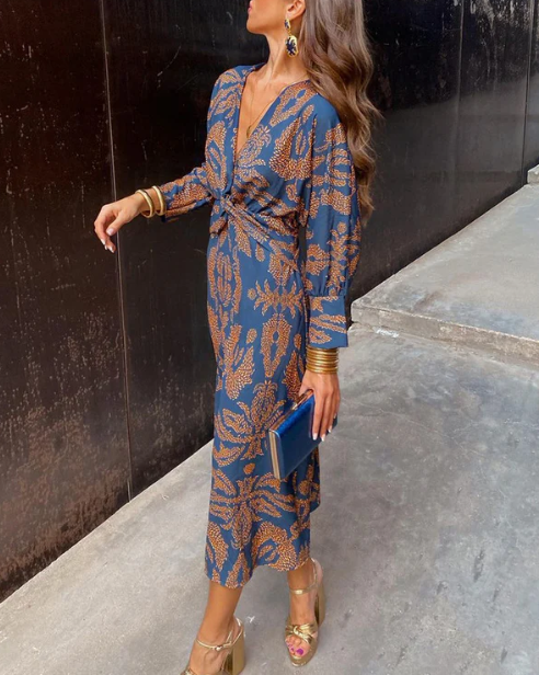 CD | Rochie elegantă cu mâneci lungi