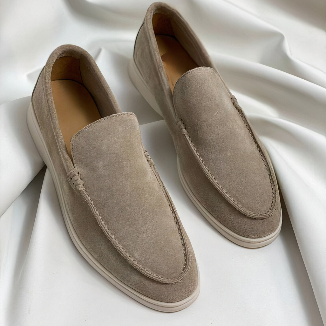 CD | Pantofi casual pentru bărbați din piele de căprioară Loafer Slip On