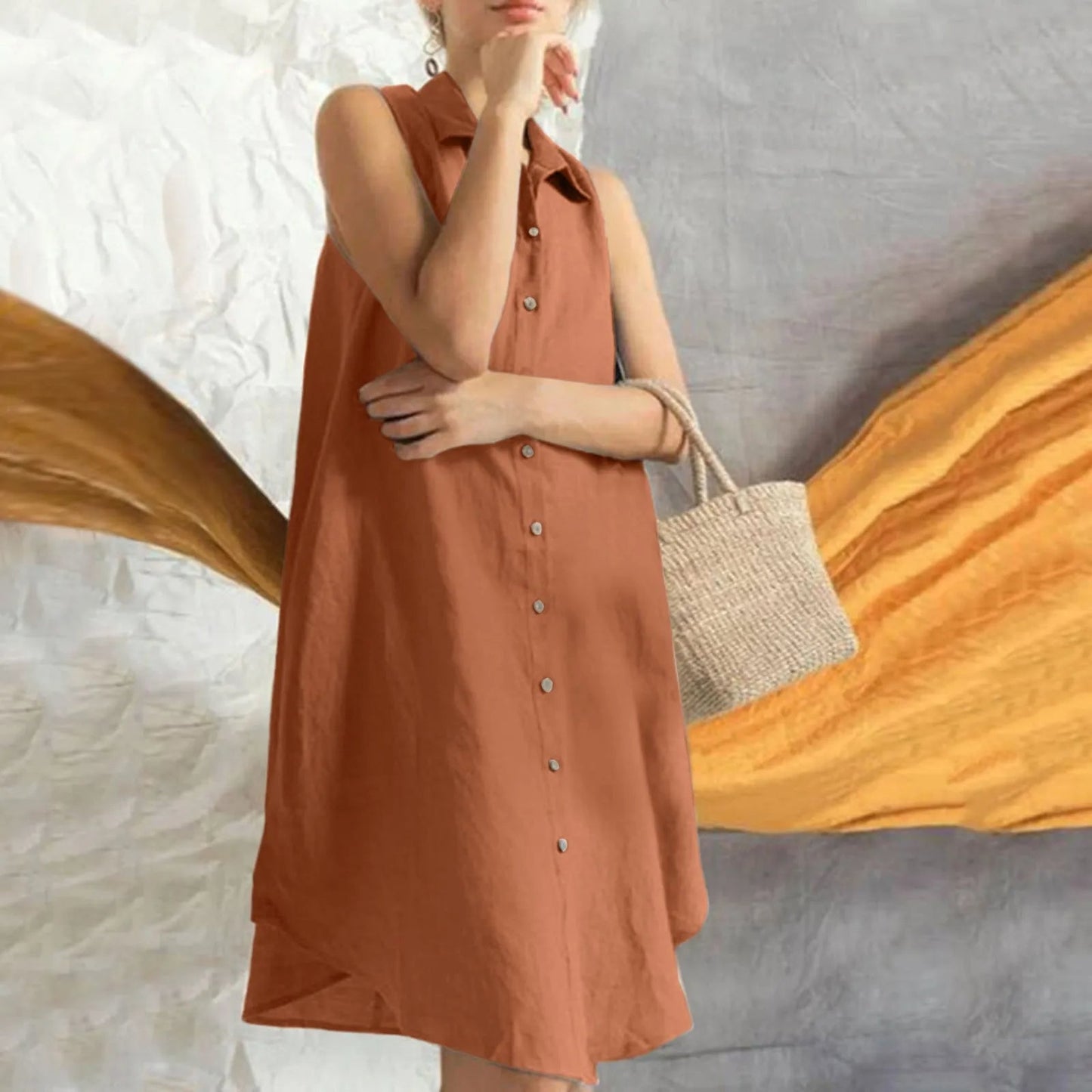 CD | Rochie de vară modernă și confortabilă