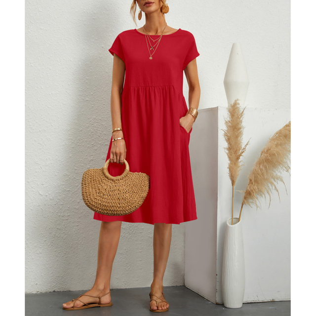 CD | Rochie midi la modă fără timp