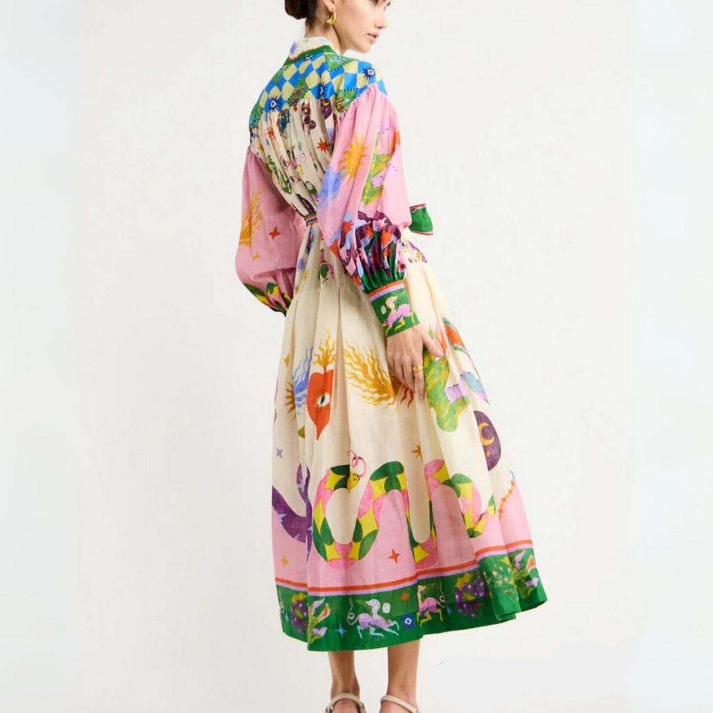 CD | eye-catching și unic rochie lungă pentru femei
