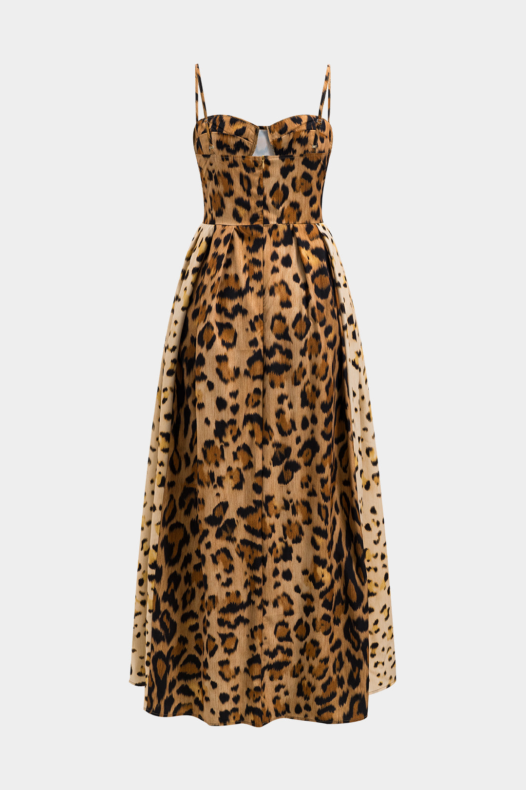CD | Rochie midi cu imprimeu leopard