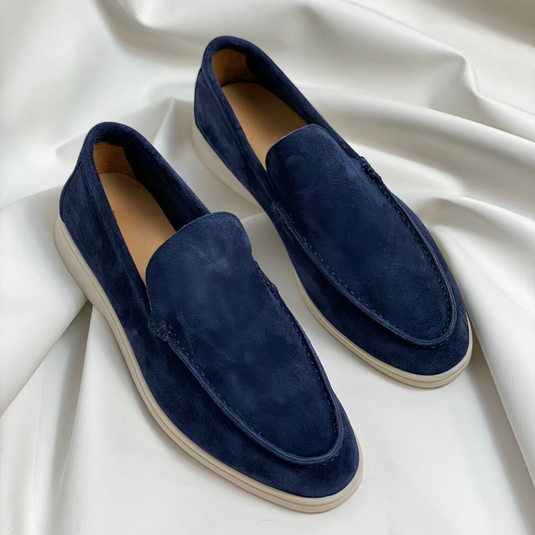 CD | Pantofi casual pentru bărbați din piele de căprioară Loafer Slip On