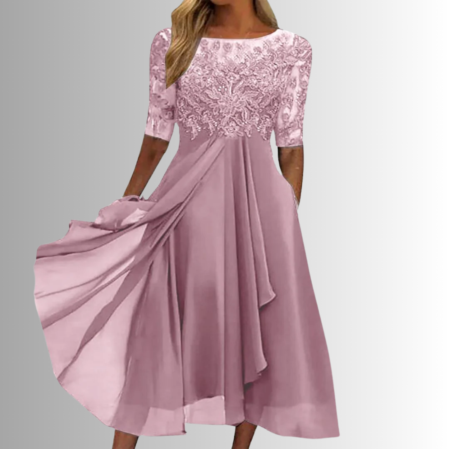CD | Rochie elegantă din dantelă