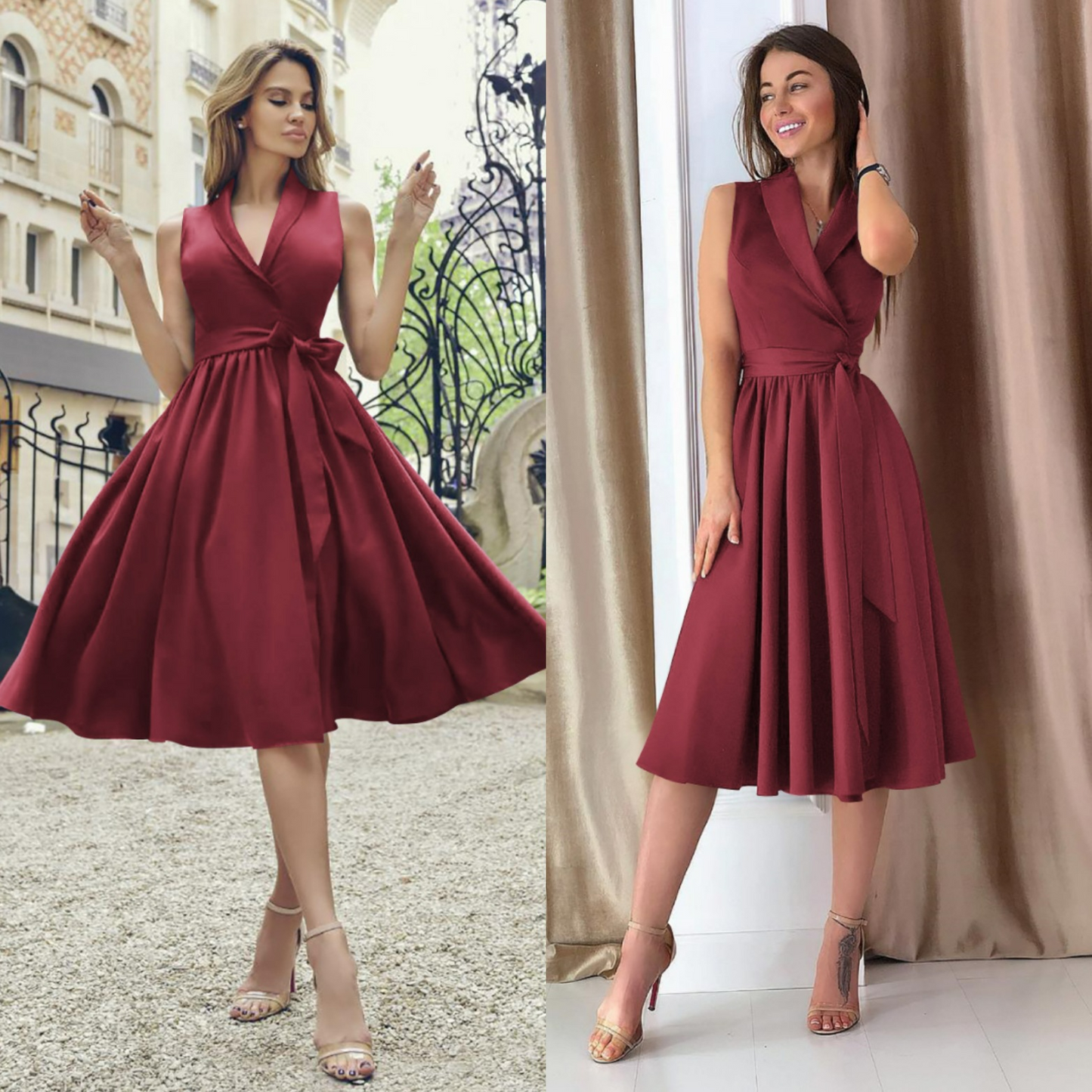 CD | Rochie midi elegantă