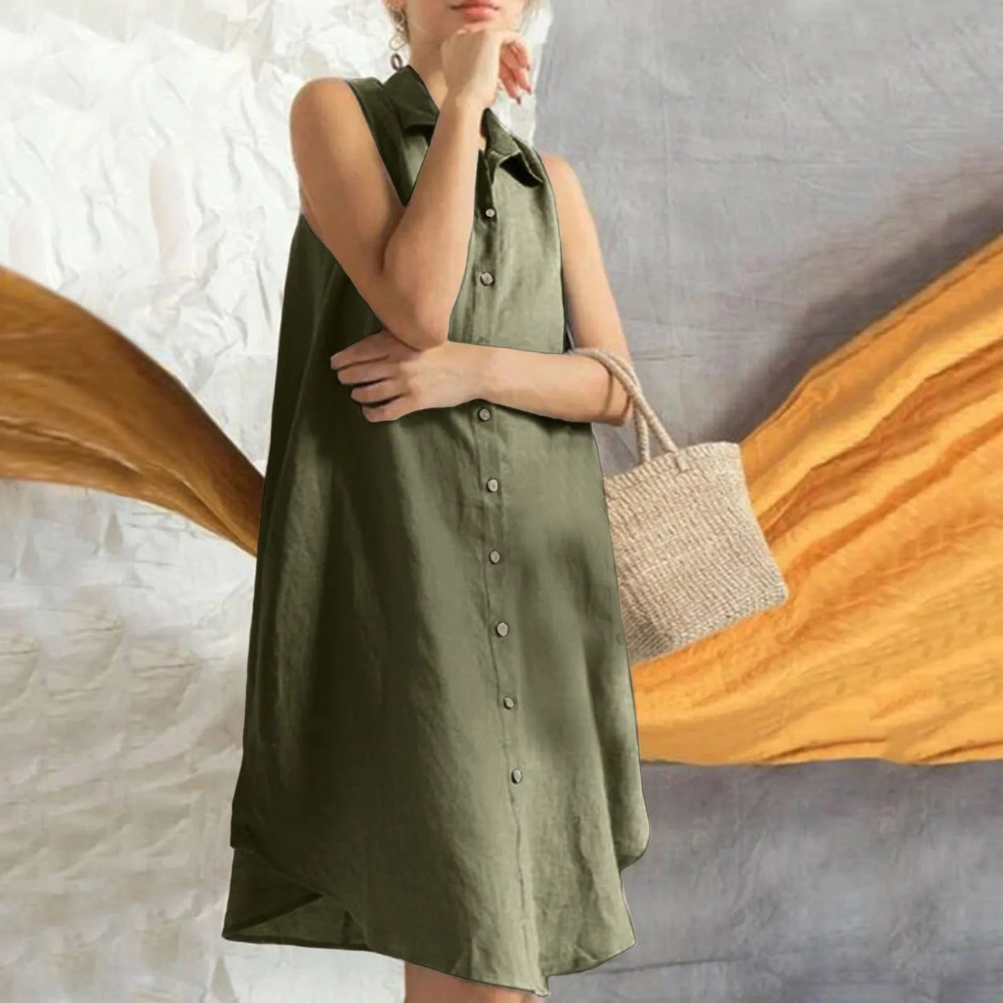 CD | Rochie de vară modernă și confortabilă