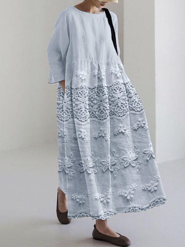 CD | Rochie cu model de dantelă
