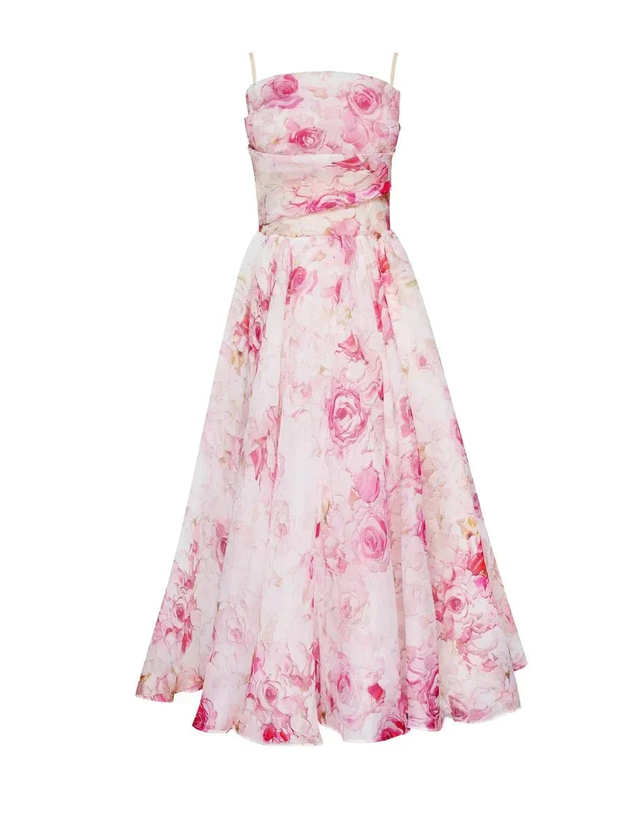 CD | Rochie midi elegantă pentru femei cu o potrivire structurată