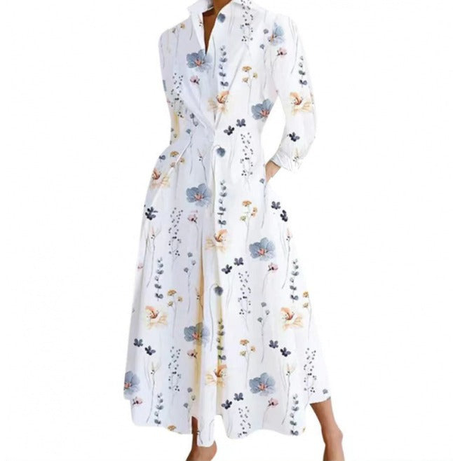 CD | Rochie midi cu flori