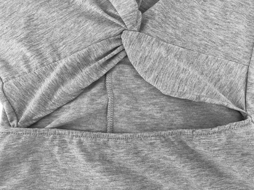 CD | Omyke Casual Hollow-out fără mâneci Hot Mini rochie (2 culori)