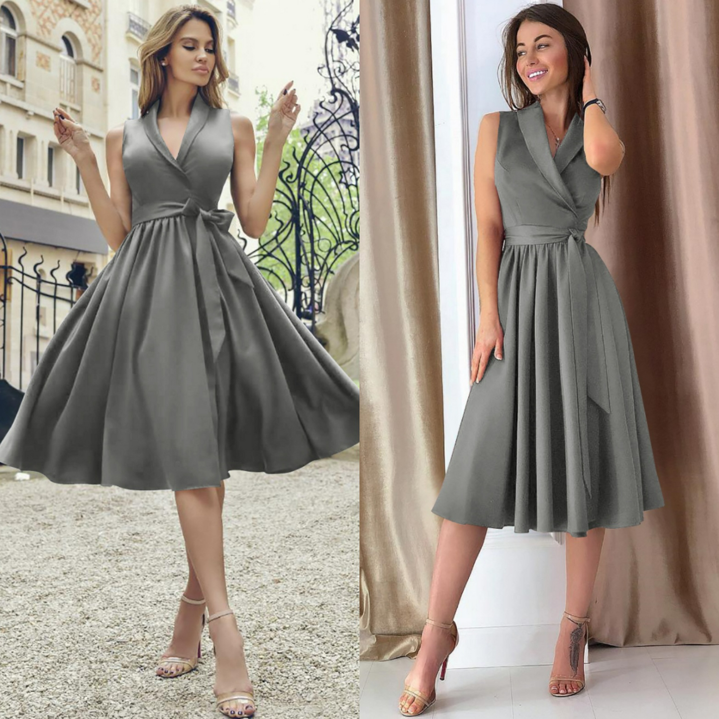 CD | Rochie midi elegantă