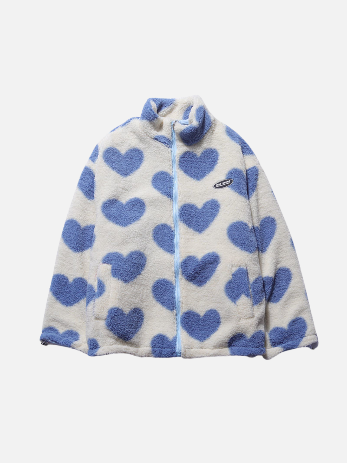 CD | Jachetă cu fermoar căptușită cu fleece