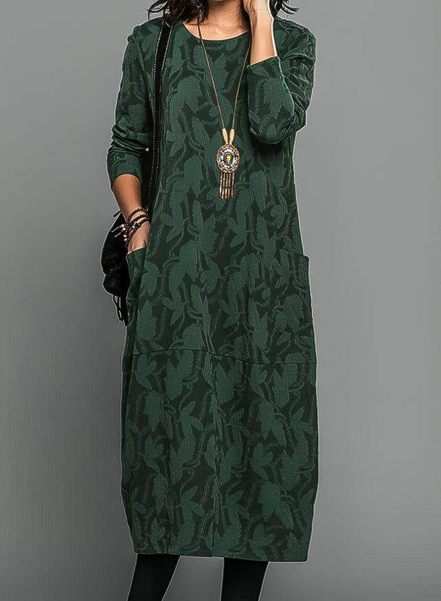 CD | Rochie midi florală elegantă