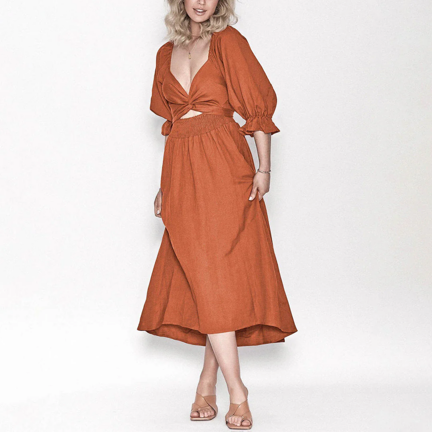 CD | Rochie de vară casual și confortabilă