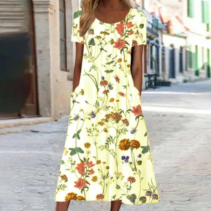 CD | Elegant Eloise floral rochie midi