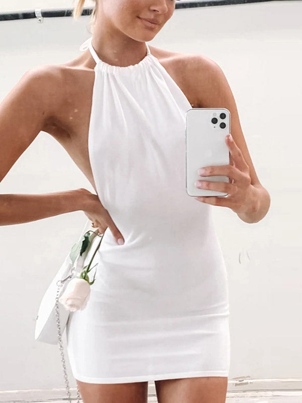 CD | Rochie mini bodycon cu spatele deschis