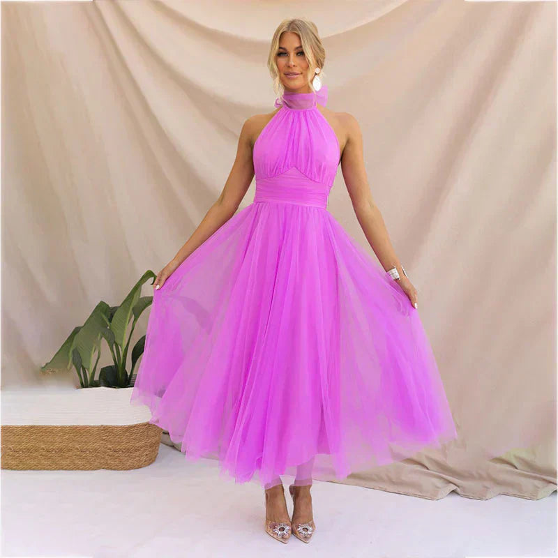 CD | Rochie midi cu flori | Rochii midi cu mânecă lungă pentru femei | Rochii midi