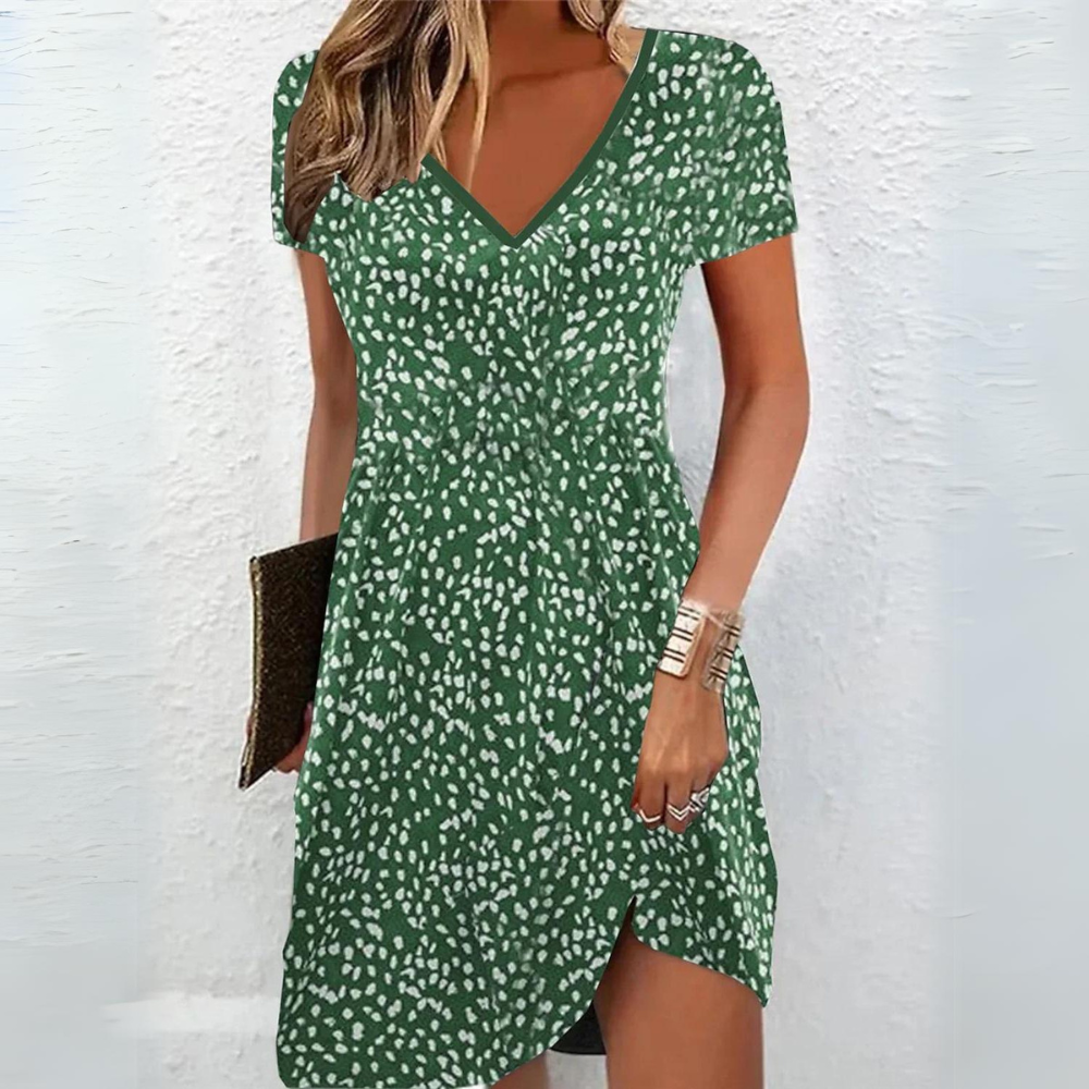 CD | Rochie midi clasică cu flori