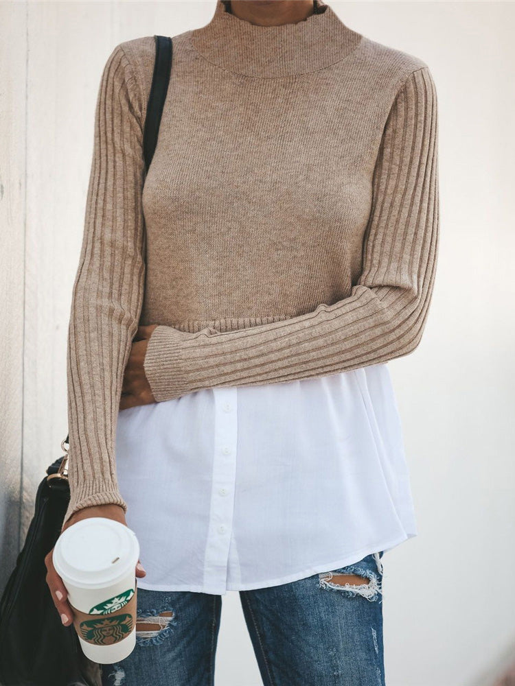 CD | Pulover de iarnă la modă și minimalist