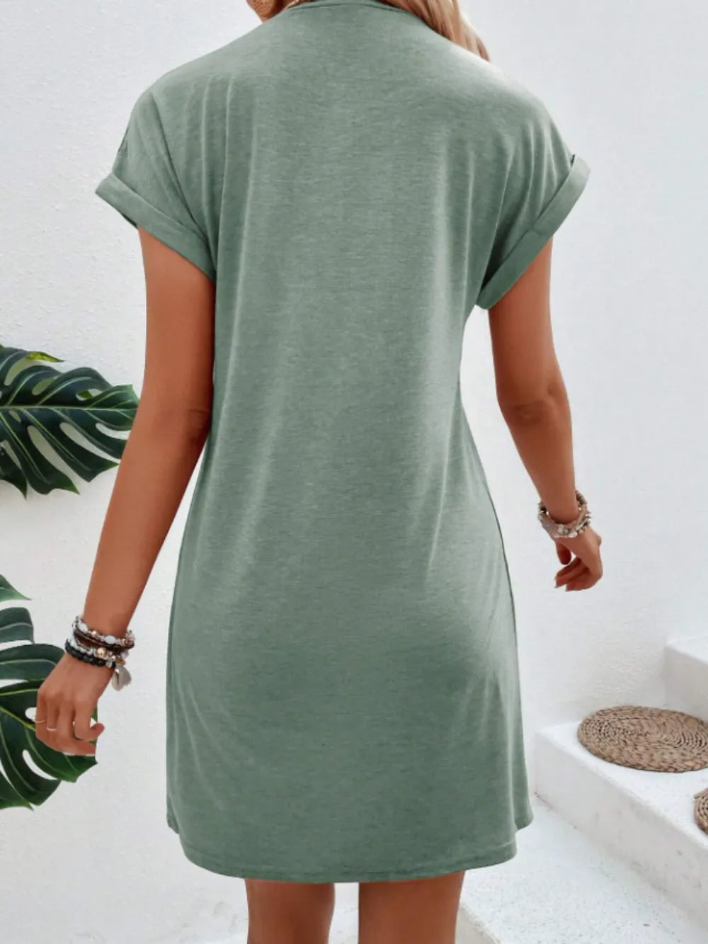 CD | Exposed Seam mini tricou cu mânecă scurtă