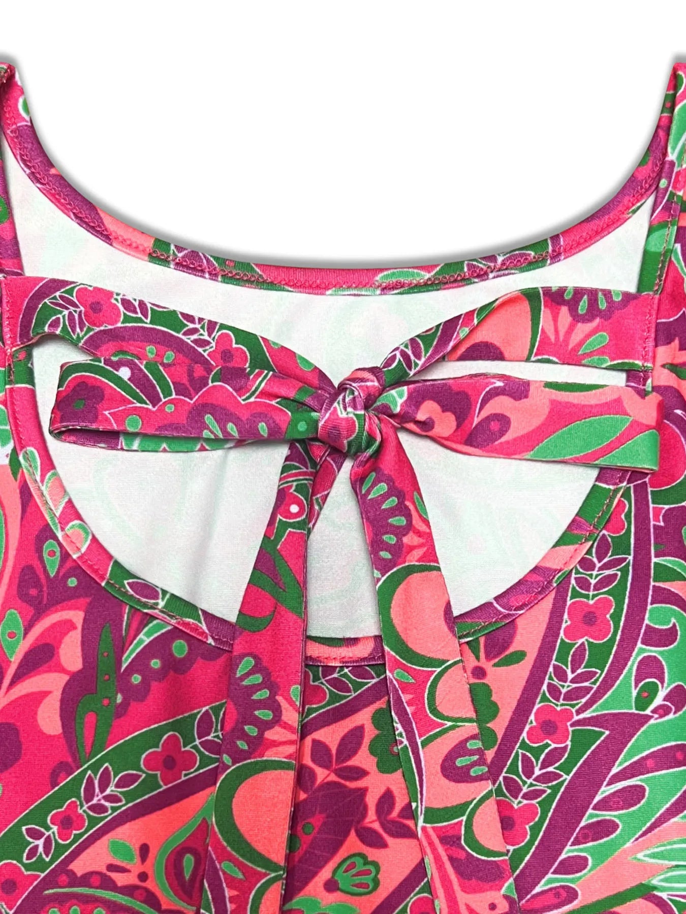 CD | Rochie mini cu imprimeu Paisley și mâneci bufante