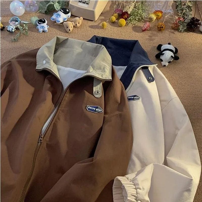 CD | Jachetă streetwear supradimensionată