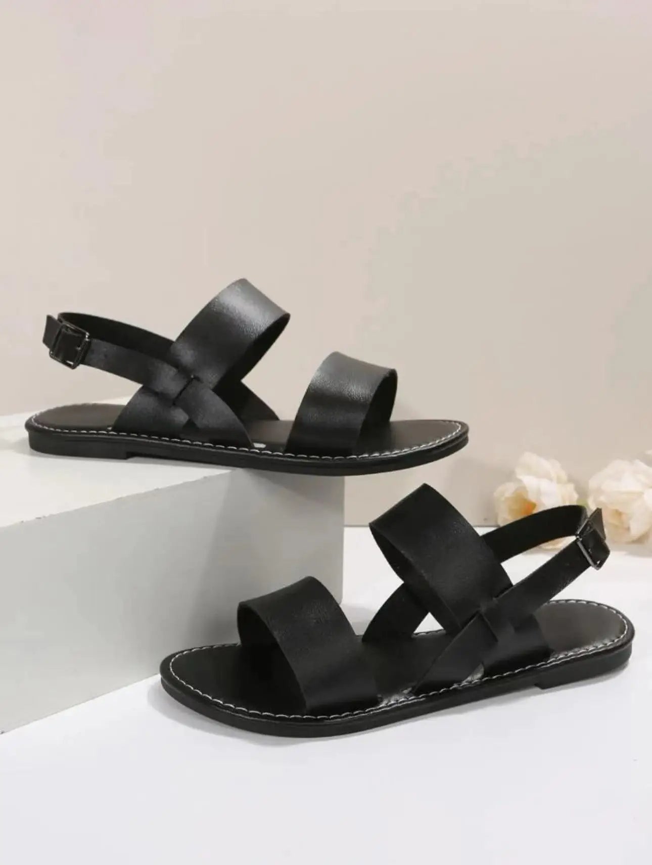 CD | Sandale elegante din piele pentru femei