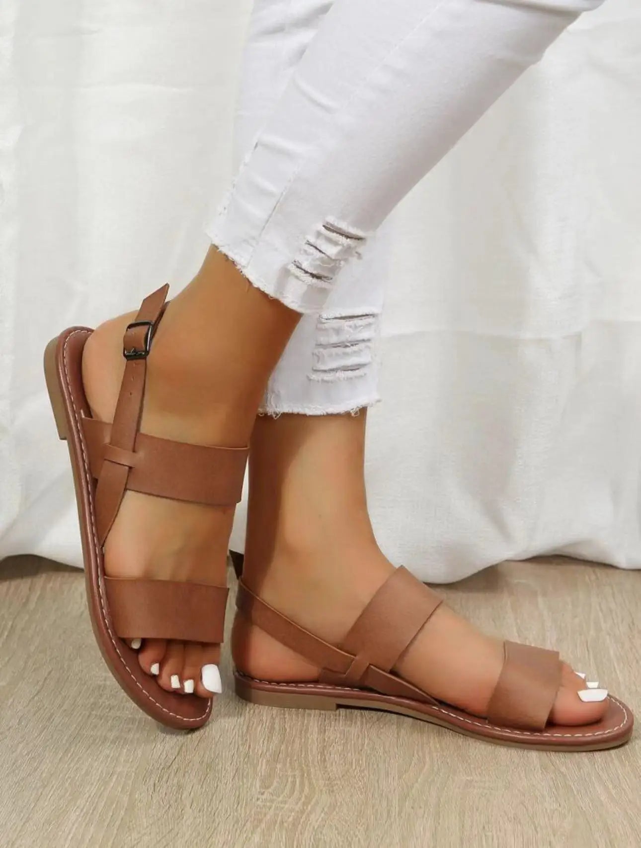 CD | Sandale elegante din piele pentru femei