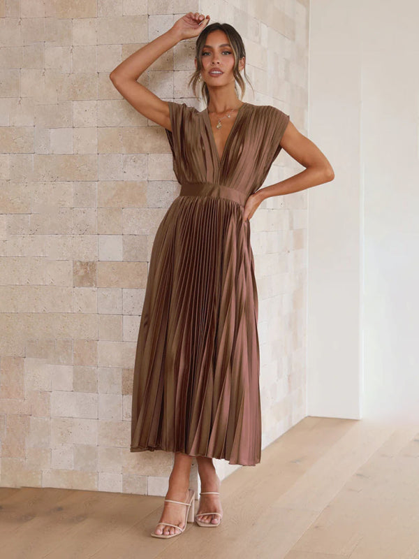 CD | Rochie Midi plisată ChicSelect