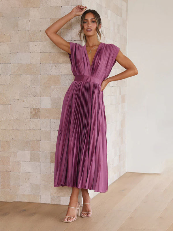 CD | Rochie Midi plisată ChicSelect