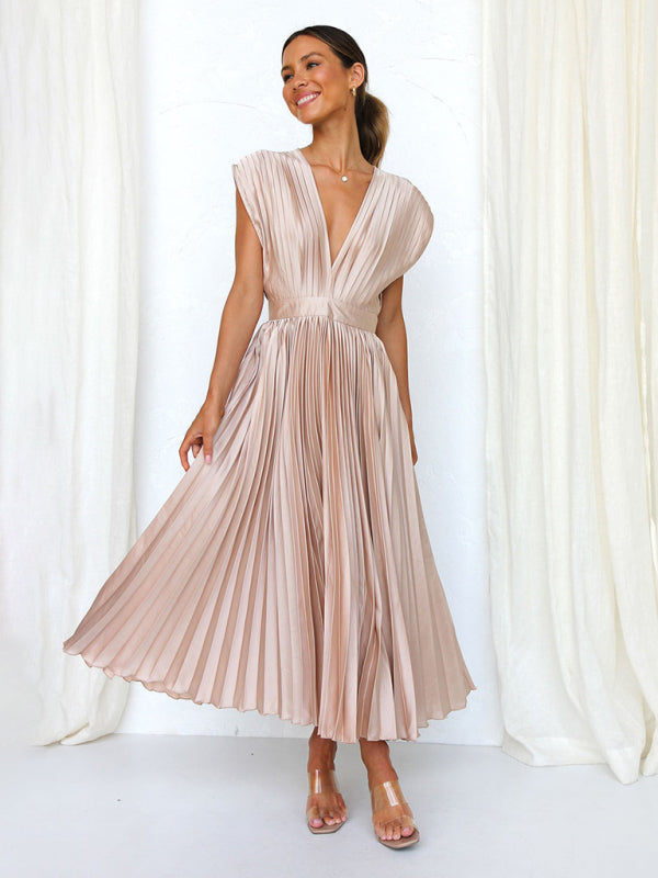 CD | Rochie Midi plisată ChicSelect