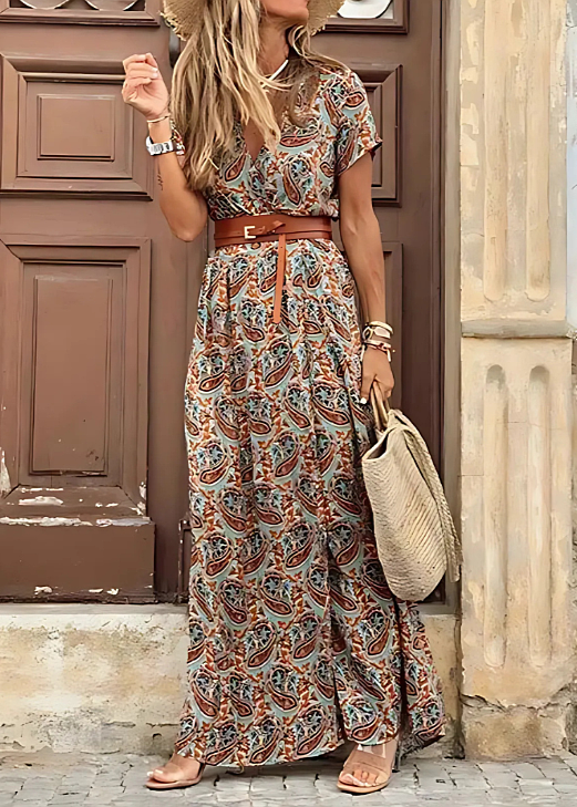 CD | Rochie maxi boemă elegantă