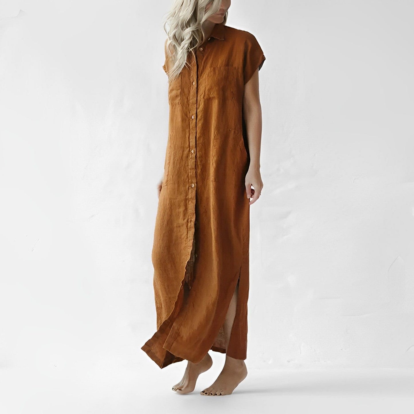 CD | - Rochie casual fără mâneci