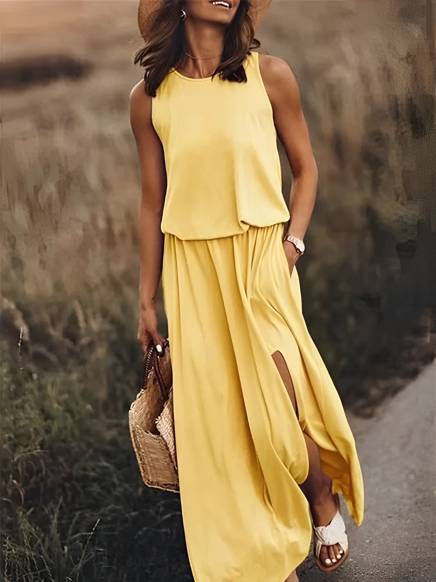 CD | - Rochie elegantă colorată