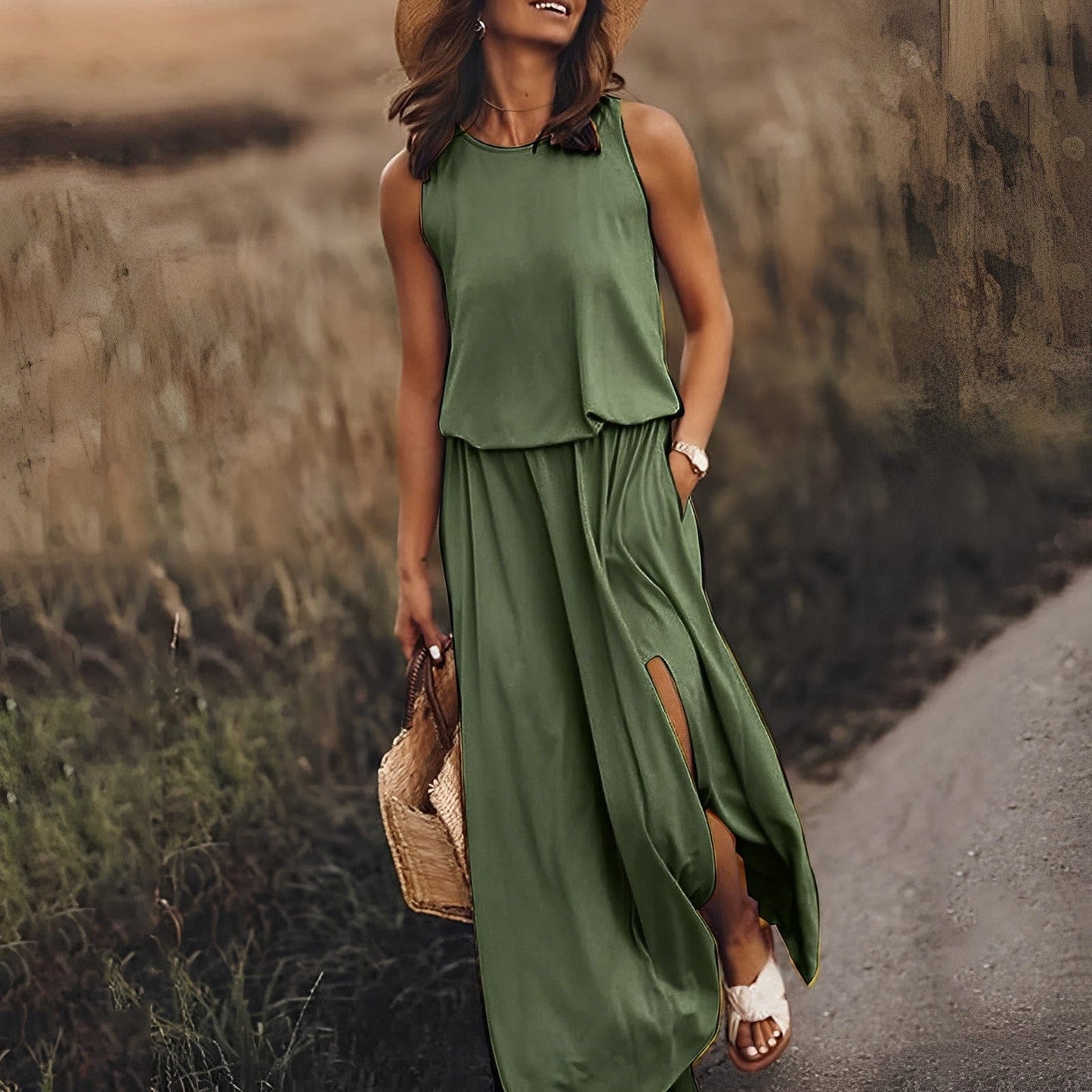 CD | - Rochie elegantă colorată