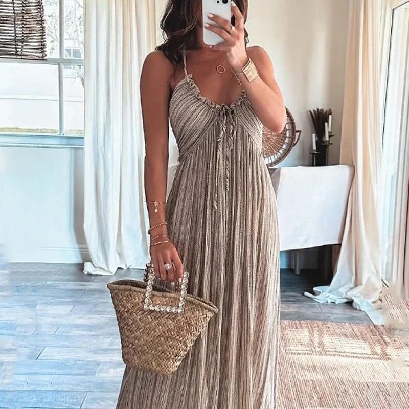 CD | Rochie de vară maro
