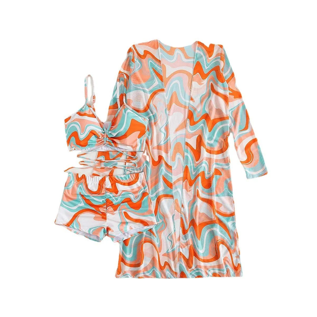 CD | Costume de baie cu model din 3 piese