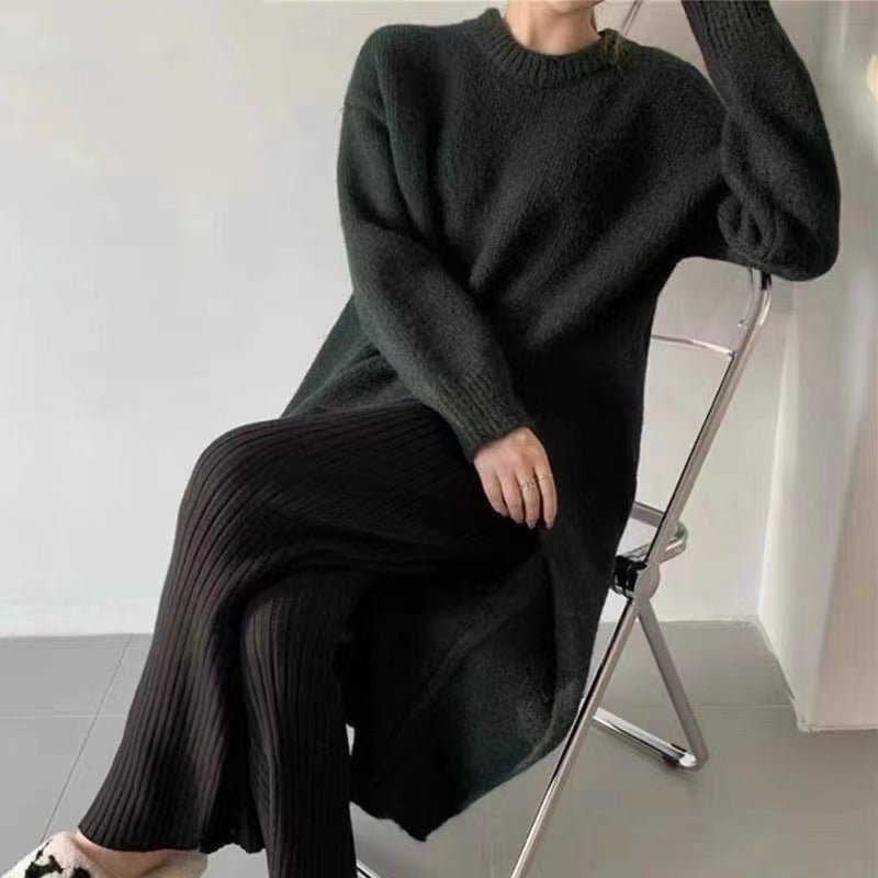 CD | Rochie Jumper midi cu detalii plisate