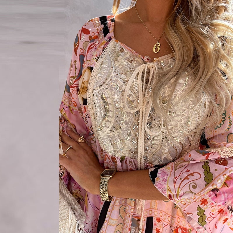 CD | "Leyla" Rochie boho