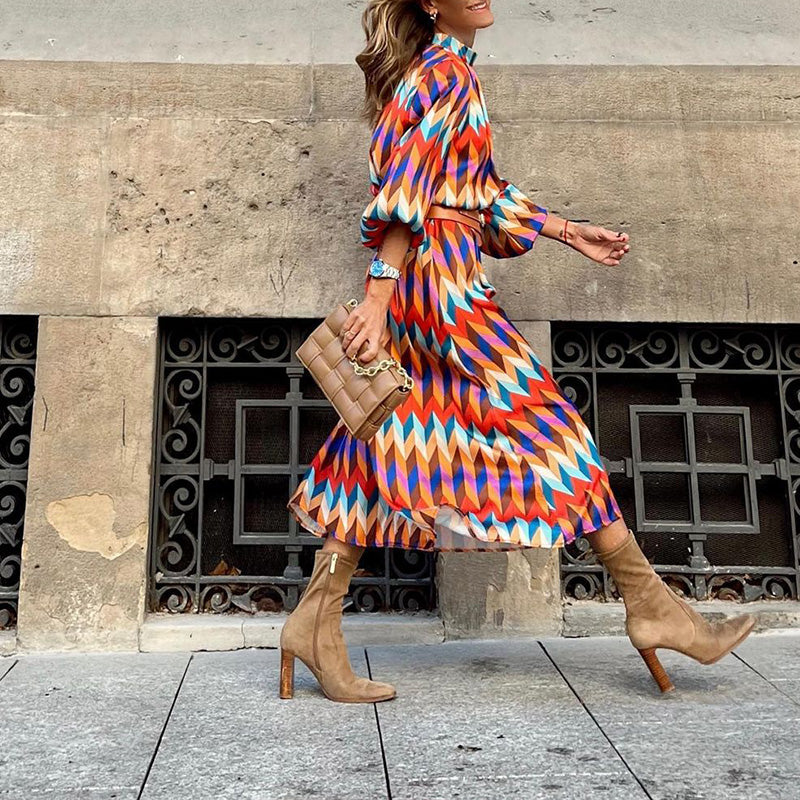 CD | Rochie Midi Graphic